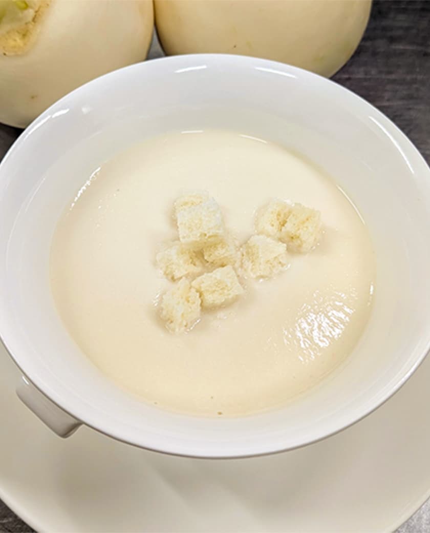 聖護院かぶのポタージュ